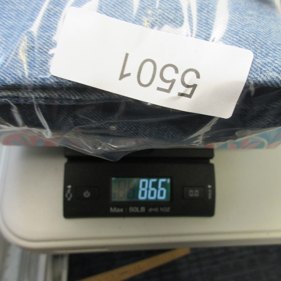 Abercrombie & Fitch Women's Straight Leg Jeans - Light Blue - Picture 12 of 12